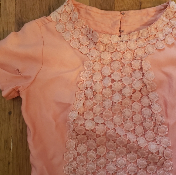 Vintage 1960s pink Sylvia Ann mod go-go dress M - Picture 5 of 9